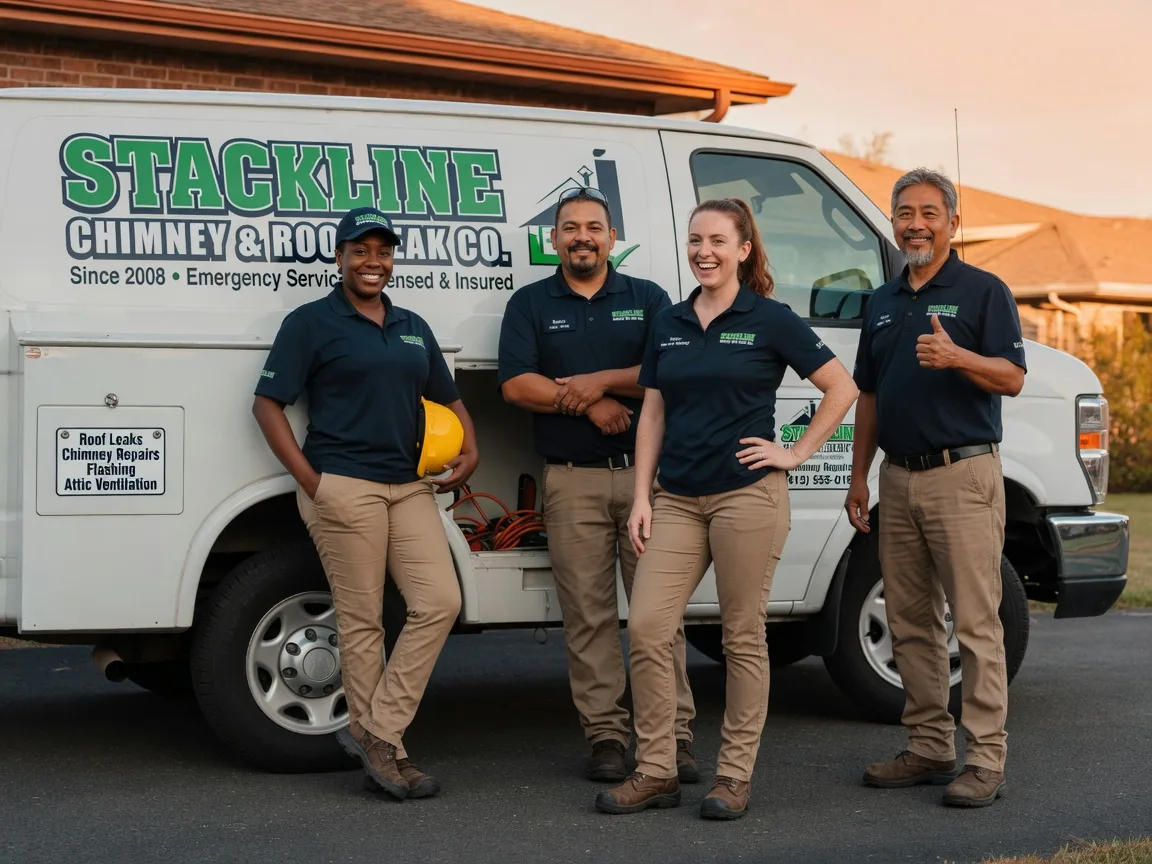 Chimney flashing repair company in Albany, WI